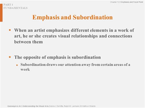 Subordination Art Definition: Exploring the Nuances of Subordinate Aesthetics