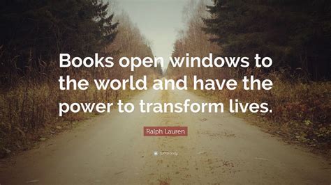 what do books represent the power to transform lives